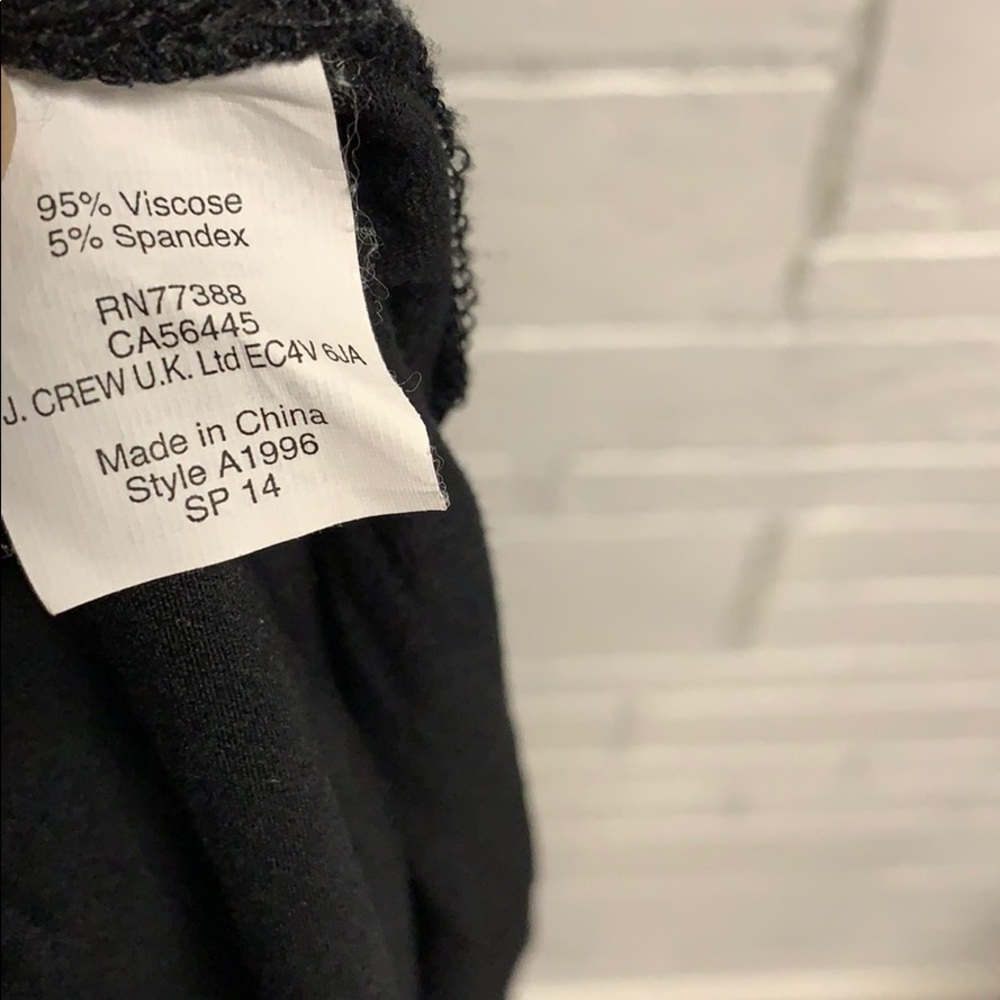 J crew black maxi dress size small - Picture 10 of 11